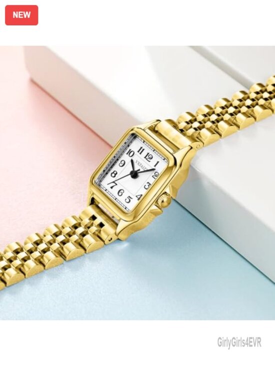 Women\'s Dainty Square Watch with Arabic Numerals Dress Quartz Watch main image 7